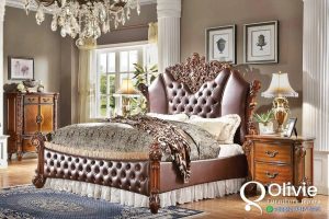 Dipan Tempat Tidur Jati Klasik Mewah Jepara