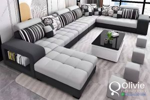 Set Sofa Minimalis Mewah Untuk Ruang Tamu Megah