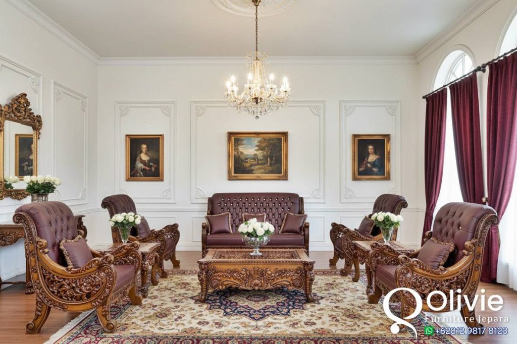 Set Sofa Tamu Jati Klasik Ukiran Mewah Jepara, classic sofa set, desain sofa tamu klasik, harga sofa tamu klasik, livingroom sofa set, sofa ruang tamu emas prada, sofa tamu klasik, sofa tamu klasik 2025, sofa tamu klasik jakarta, sofa tamu klasik terbaru, sofa tamu klasik terlaris, sofa tamu mewah, sofa tamu ukir jepara