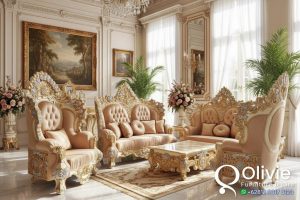 Sofa Tamu Ukiran Mewah Jepara