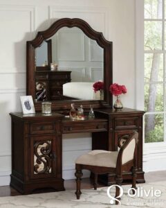 Meja Rias Jati Klasik Kamar Pengantin