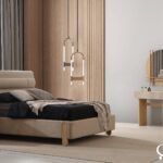 Model Tempat Tidur Mewah Minimalis Olivie Apartemen