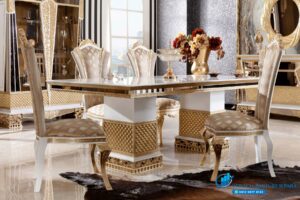 Jual Meja Makan Mewah Modern Jepara