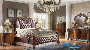 Kamar Set Klasik Tempat Tidur Jati Jepara