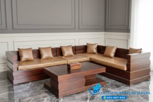 Kursi Sudut Box Minimalis Jepara Terbaru