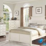 Set Tempat Tidur Kayu Jati Minimalis