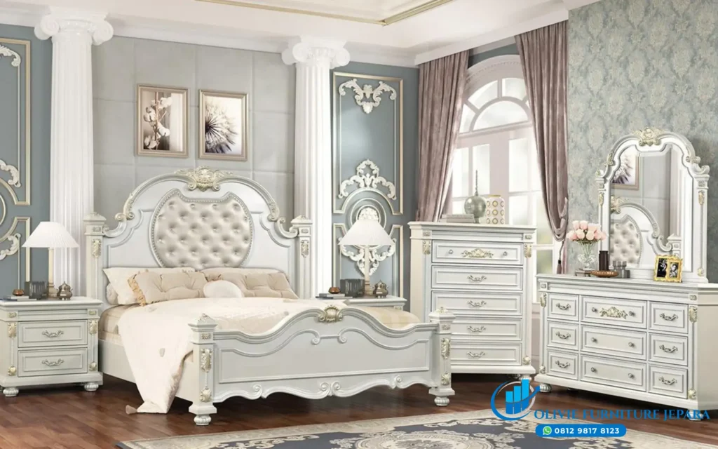 Model Tempat Tidur Set Klasik Modern Terbaru Jepara