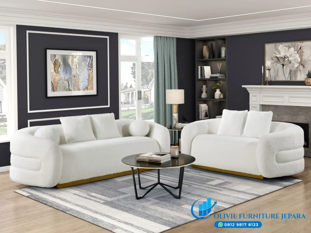 Harga Sofa Tamu Mewah Modern Terbaru Jepara