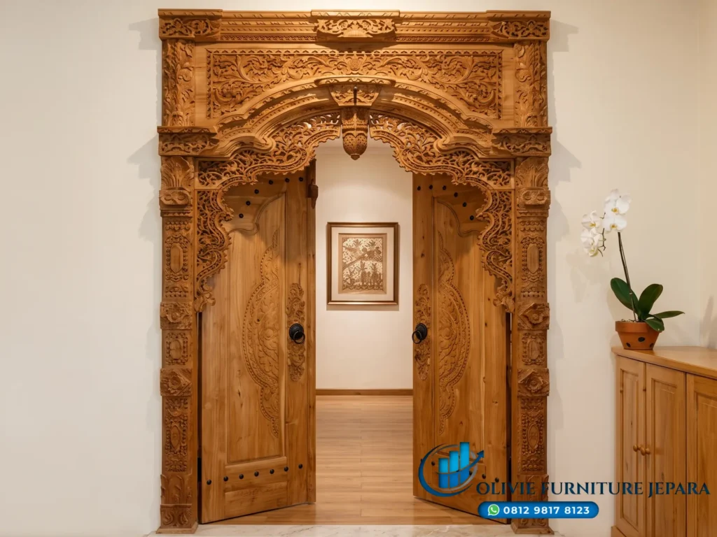 Harga Pintu Gebyok Ukir Jepara
